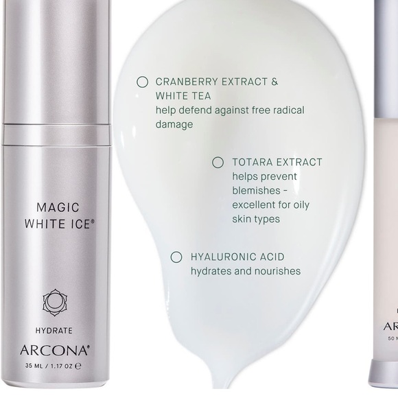 ARCONA Magic White Ice Oil-Free Moisturizer Sample - Picture 4 of 4
